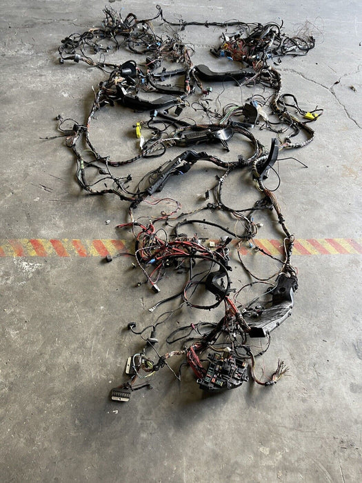 2011 BMW 550i F10 5 SERIES MAIN BODY CHASSIS WIRE WIRING CABLE HARNESS ~CUT~