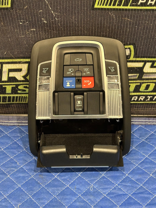 2021 RAM 2500 LARAMIE OVERHEAD CONSOLE SWITCH OEM 6EJ981X7AF