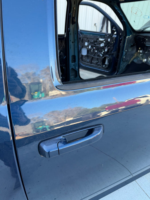 2021 RAM 2500 3500 PASSENGER REAR DOOR BLUE PAINT CODE - PPX 2019 2020 2021 2024