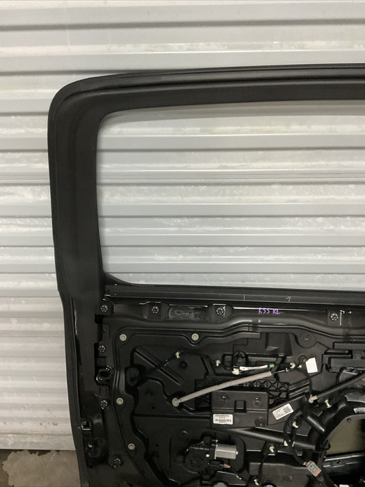 2022 RAM 1500 TRX 6.2L HELLCAT REAR DRIVER LEFT LH DOOR BLACK OEM ~DAMAGE~