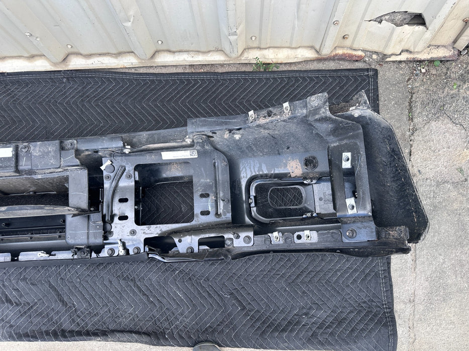 2023 2024 2025 FORD F250 F350 FRONT BUMPER ASSEMBLY AGATE BLACK OEM