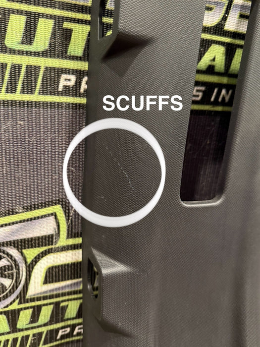 2017-2019 FORD F250 F350 F450 LEFT UPPER B PILLAR TRIM OEM *SCUFFS 2-3*