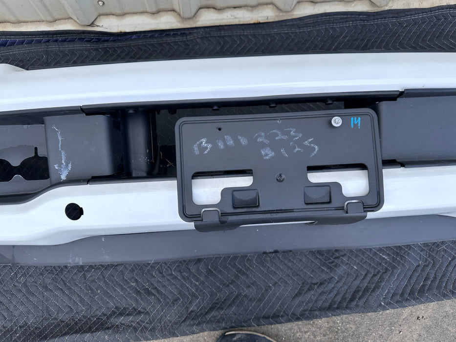 2023 2024 2025 FORD F250 F350 FRONT BUMPER ASSEMBLY STAR WHITE ~SCRATCHES~