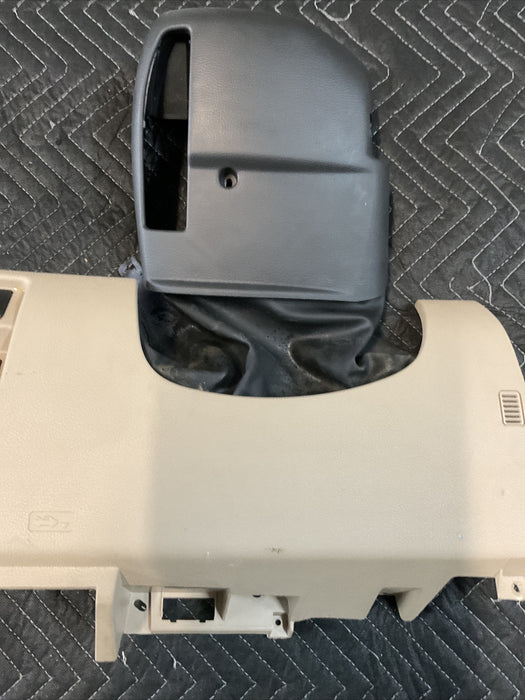 2016 NISSAN TITAN XD LOWER DASH KNEE PANEL TRIM W/ UNDER STEERING WHEEL TRIM