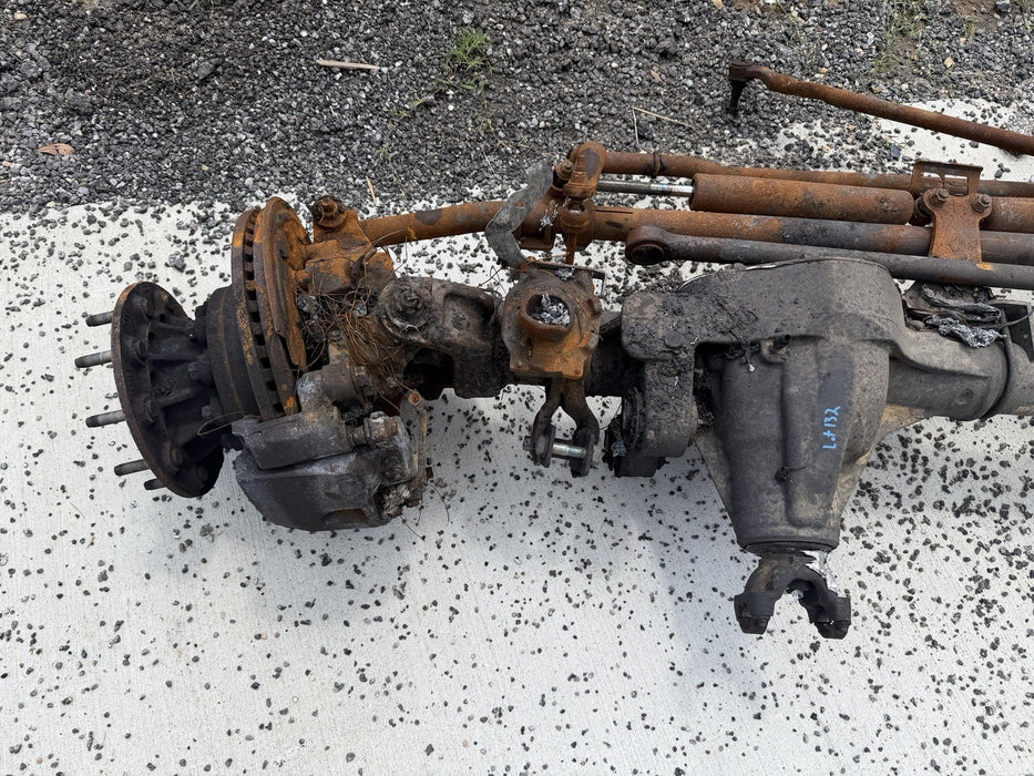 2017-2022 FORD F450 FRONT AXLE 4X4 ASSEMBLY 4.30 (4L) RATIO 62K MILES *FIRE*