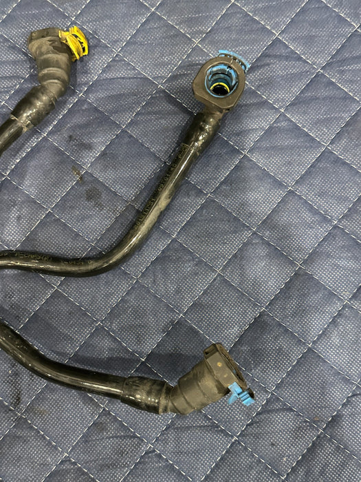 2020 FORD F250 6.7 DIESEL FUEL LINES HOSE TUBES (3PC) 34 GALLON OEM