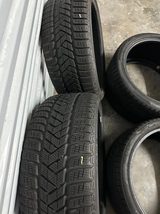 PIRELLI WINTER SOTTOZERO 3 TIRES SET (4) 245/30R20 90W 305/30R20 (MFR DATE 4716)