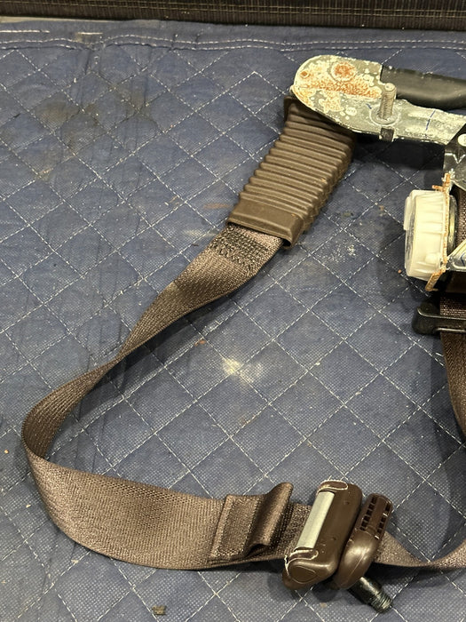 2017-2019 FORD F250 F350 KING RANCH BROWN FRONT RIGHT SEATBELT OEM