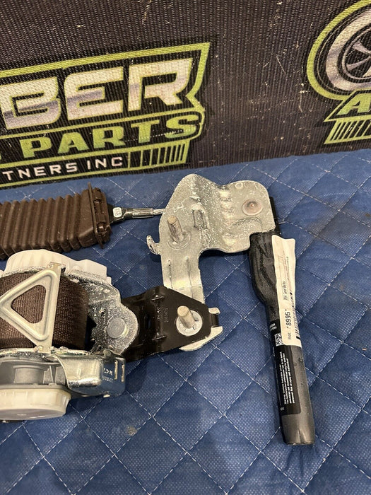 2018-2019 FORD F250 F350 F450 LIMITED BROWN FRONT PASSENGER RIGHT SEATBELT OEM