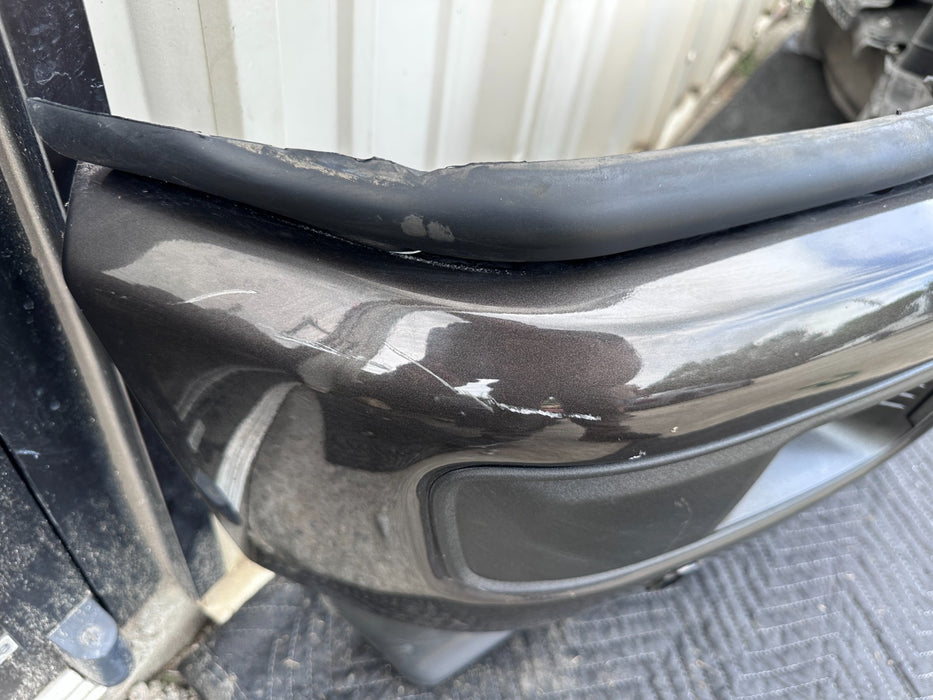 2023 2024 2025 FORD F250 F350 FRONT BUMPER ASSEMBLY DARK BRONZE ~PAINT SCRATCH~