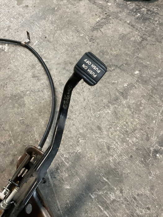 2016 NISSAN TITAN E-BRAKE PEDALS W/ E-BRAKE RELEASE