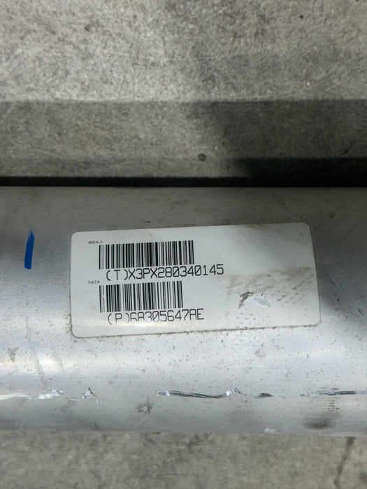 2024 DODGE RAM 3500 LARAMIE 4X4 ALUMINUM DRIVE SHAFT OEM 68305647AE