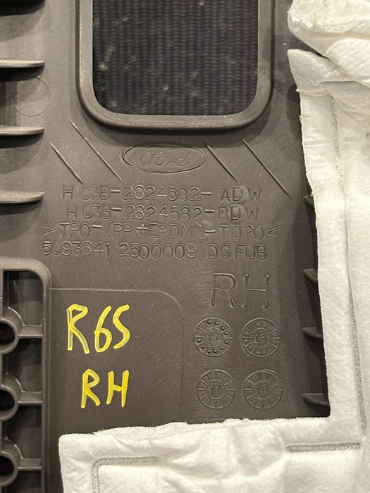 2017-2019 FORD F250 KING RANCH LEFT & RIGHT UPPER B PILLAR TRIM PANEL OEM~SCUFFS