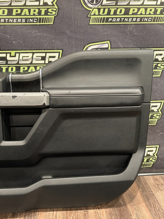 2017-2019 FORD 350 F450 PLATINUM FRONT PASSENGER RIGHT DOOR PANEL OEM *WEAR 5-9*