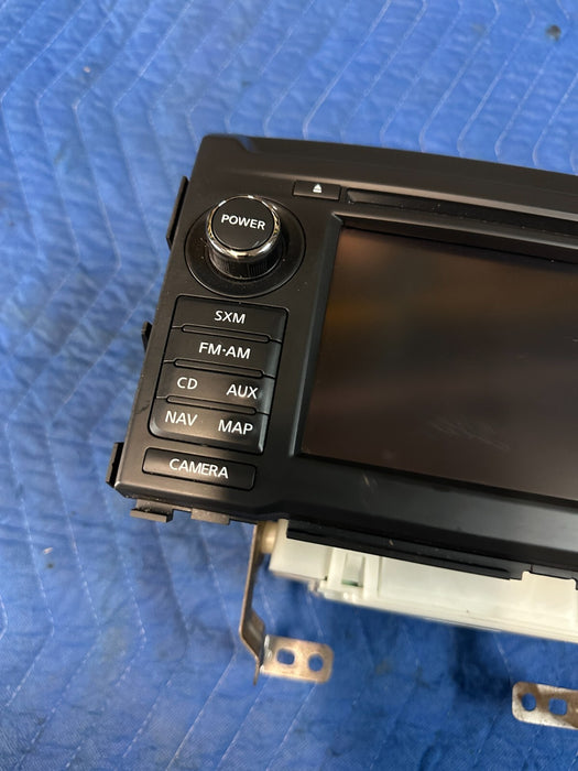 2016 NISSAN TITAN XD PRO 4X RADIO RECEIVER HEAD UNIT NAVIGATION DISPLAY SCREEN