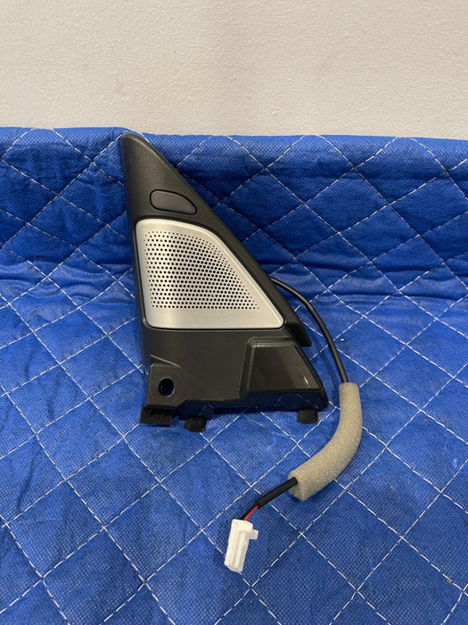 2017 INFINITI Q50 RED SPORT FRONT LEFT RIGHT DOOR TWEETER SPEAKER COVER OEM