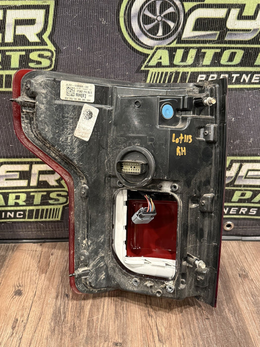 2019 FORD F150 RAPTOR PASSENGER RIGHT LED TAIL LIGHT OEM *MINOR SCUFFS 7-8*
