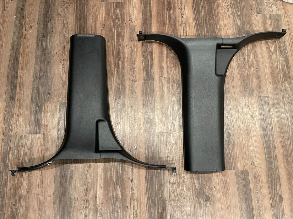 2017-2022 FORD F350 F450 PLATINUM REAR LEFT & RIGHT LOWER B PILLAR TRIM SET OEM