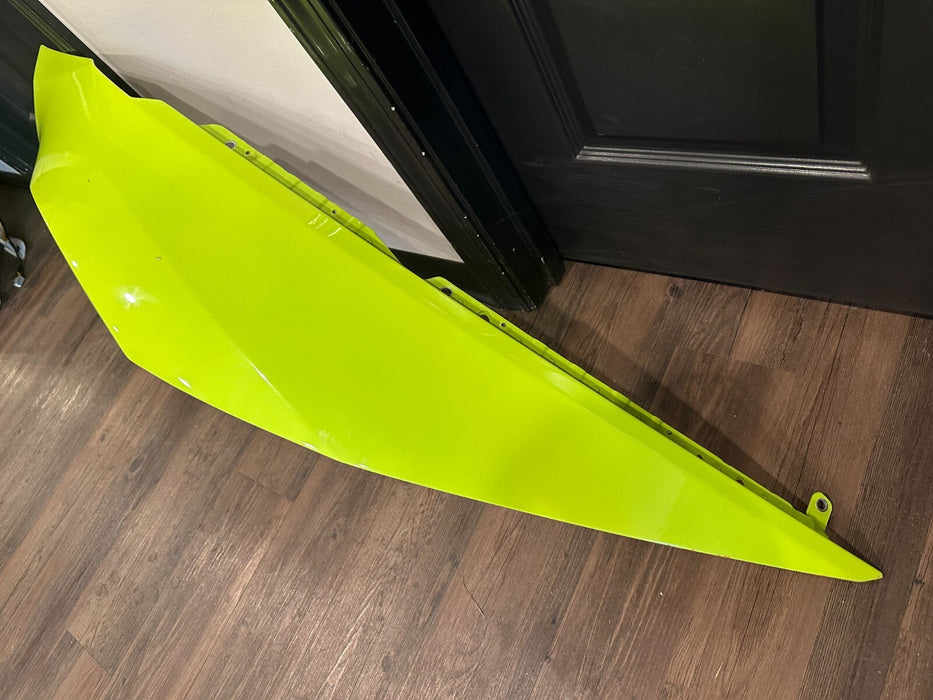 2015-2024 LAMBORGHINI HURACAN PASSENGER FENDER OEM GENUINE GREEN