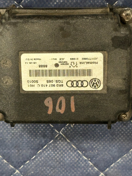2014 AUDI R8 HOMELINK GARAGE DOOR CONTROL MODULE 8K0 907 410 OEM