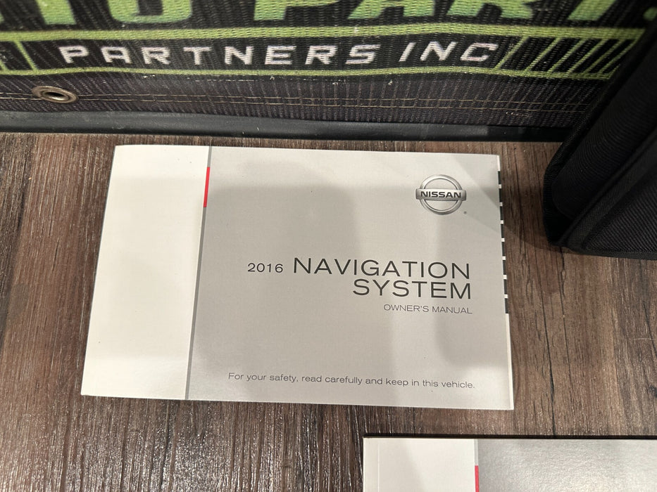 2016 NISSAN TITAN OWNERS MANUAL BOOKLET SET OEM