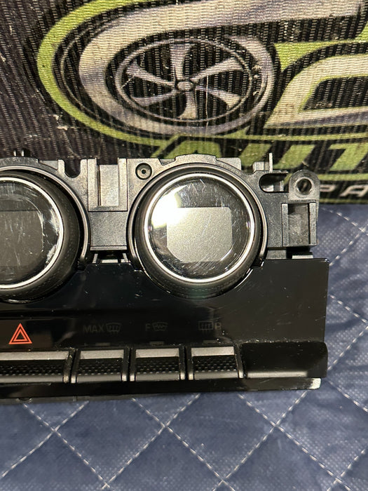 2015 JAGUAR F TYPE A/C CLIMATE CONTROL SWITCH PANEL OEM EX53 18C858 EK ~DAMAGE~