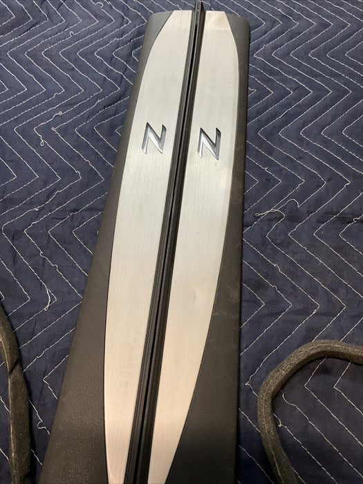 2016 NISSAN 370Z NISMO ILLUMINATED Z KICK PLATES SET DOOR SILL TRIM OEM