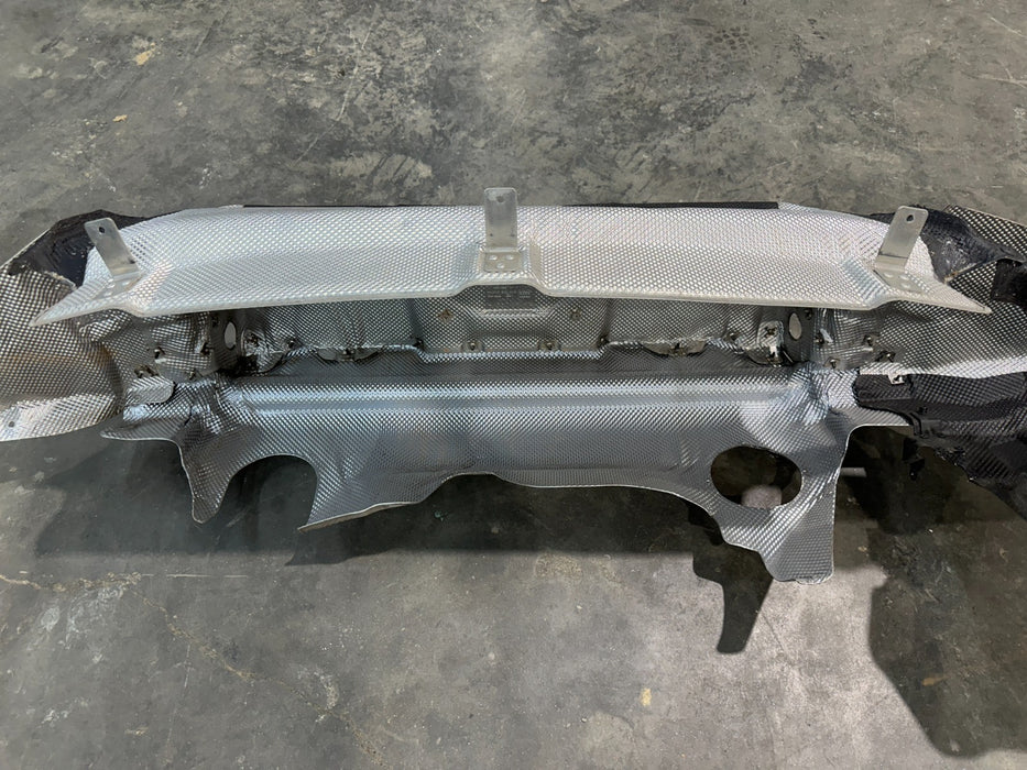 2017 AUDI R8 REAR SKID PLATE HEAT SHIELD OEM 4S0 825 709