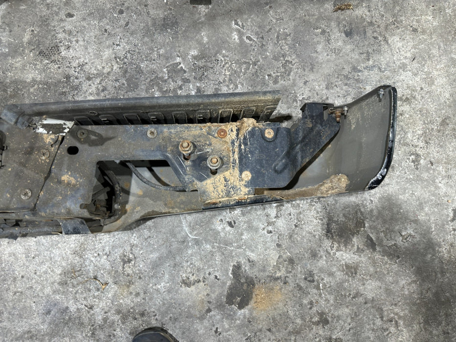 2018 FORD F350 REAR BUMPER W/ PARKING SENSORS OEM ~MINOR DENT/SCRATCHES~