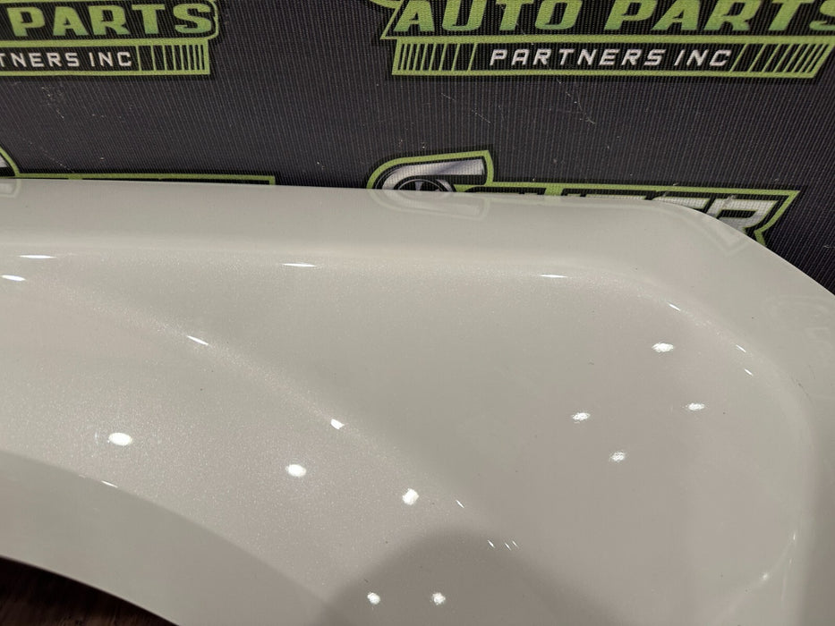 2017 2019 FORD F350 F450 RIGHT DUALLY BED SIDE FENDER FLARE PEARL WHITE *UG* OEM