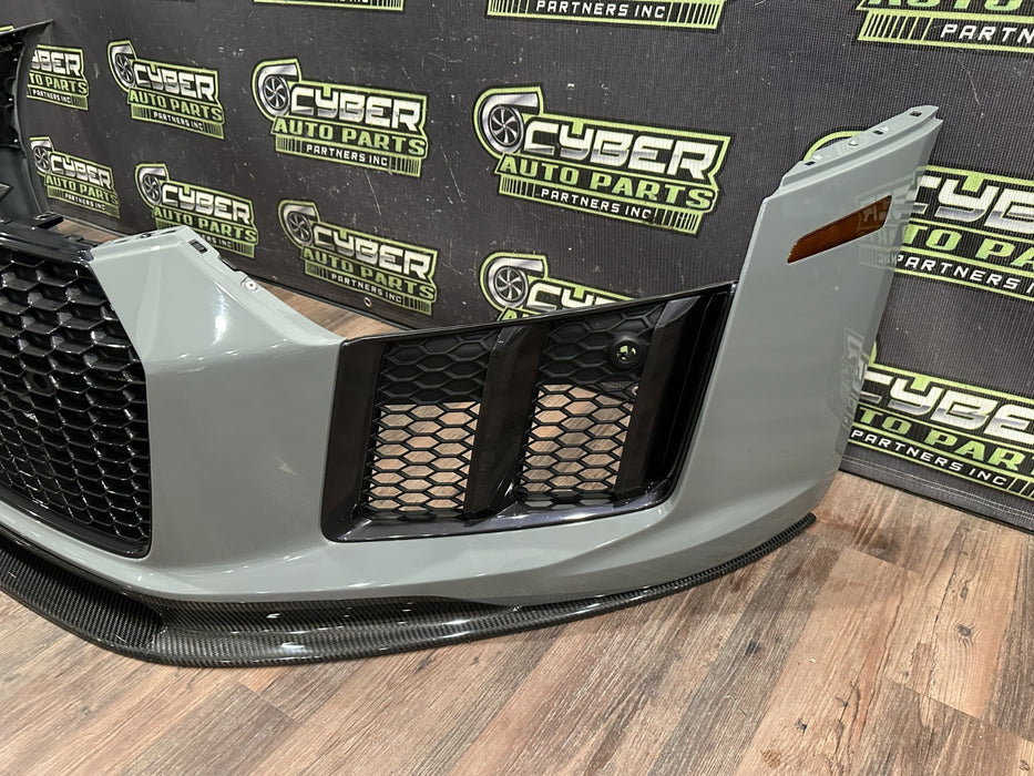 2017-2018 R8 FRONT BUMPER OEM *CLEAR PPF ALL OVER*
