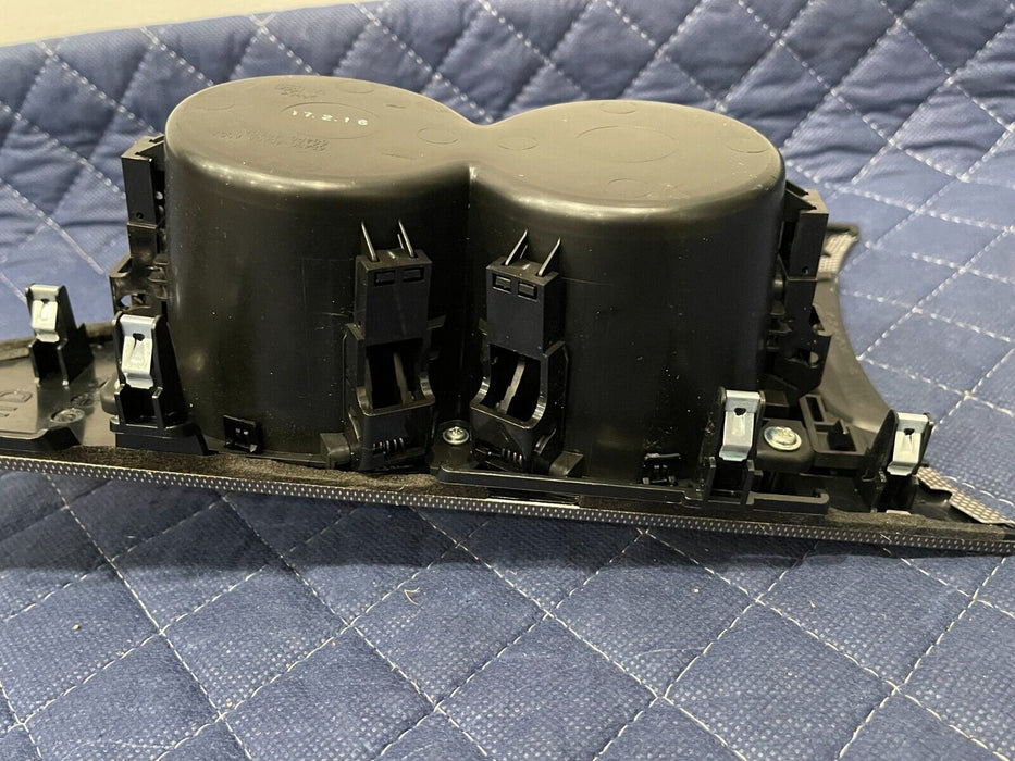 2017 INFINITI Q50 RED SPORT CENTER CONSOLE CUP HOLDER SURROUND TRIM OEM