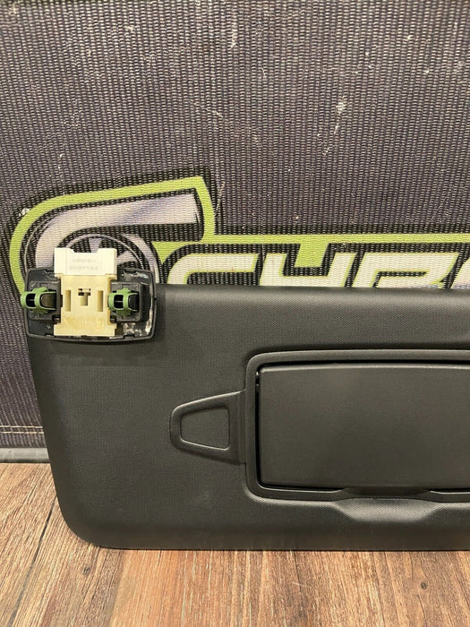 2015 MERCEDES BENZ C63S AMG FRONT LEFT RIGHT SUN VISOR / SUN BLOCKERS OEM *DENT*