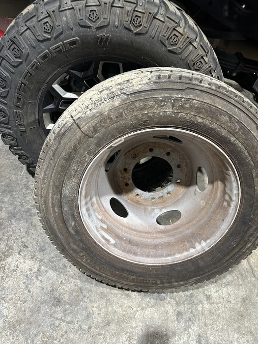 2017-2022 FORD F450 17X6 DUALLY DRW SPARE WHEEL RIM TIRE OEM NEW 8X200 HU94 1015