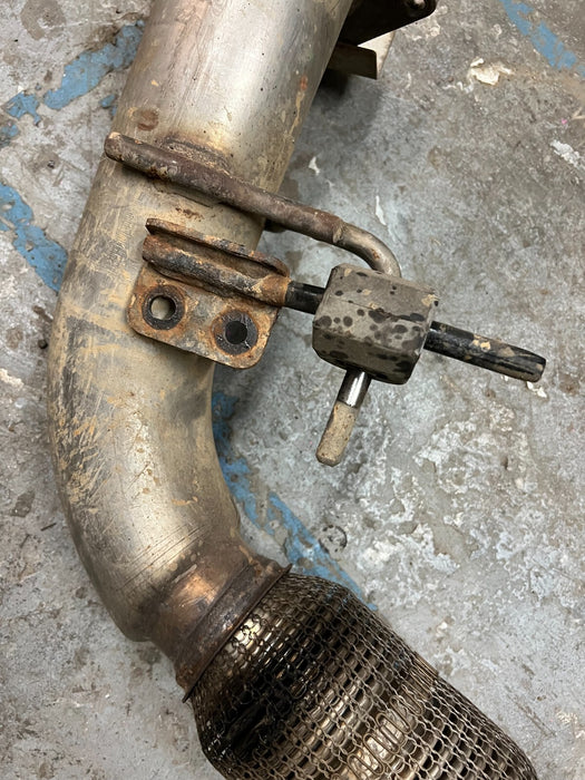 2016 2019 NISSAN TITAN XD DOWN PIPE EXHAUST OEM 87K MILES A052C329