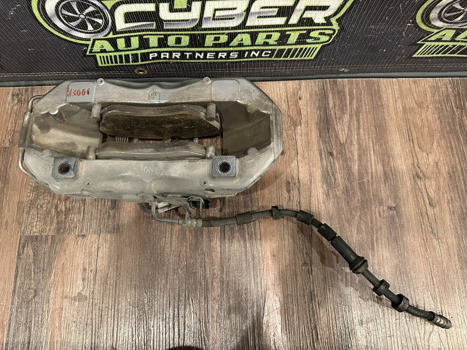 2017-18 AUDI R8 FRONT RIGHT CARBON CERAMIC BRAKE CALIPER OEM *SCRATCH #3*