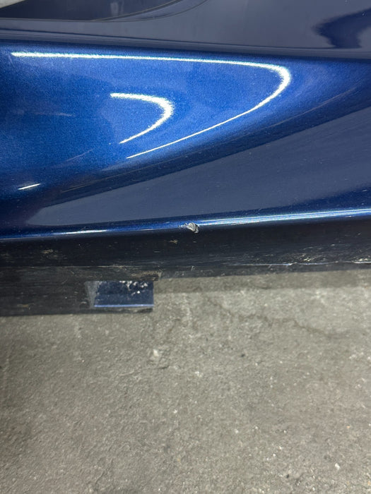 2013 NISSAN 370Z SPORT CONVERTIBLE LEFT SIDE SKIRT MIDNIGHT BLUE OEM *WEAR 3-5*