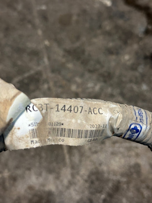 2024 FORD F350 PLATINUM SD 6.7L LEFT CHASSIS FRAME HARNESS RC3T 14407 ACC OEM