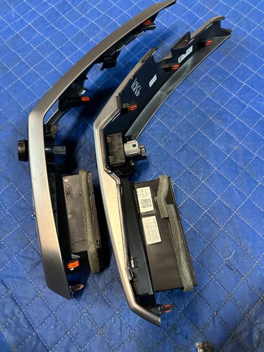 2017-2019 FORD F250 F350 F450 PLATINUM DASH AIR VENTS SET (4) OEM