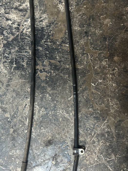 2014 AUDI R8 REAR LEFT REAR RIGHT PARKING E BRAKE CABLE PAIR 420609721 420609722