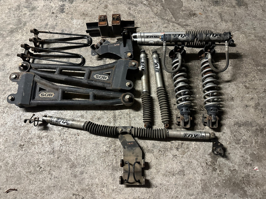 2017-2022 FORD F250 F350 6" BDS FOX COILOVER 6" LIFT KIT FOX SHOCKS STABILIZER