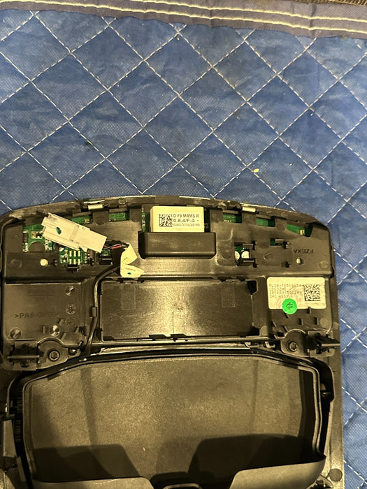 2019 FORD F150 BLACK OVERHEAD UPFITTER SWITCH BEZEL OEM