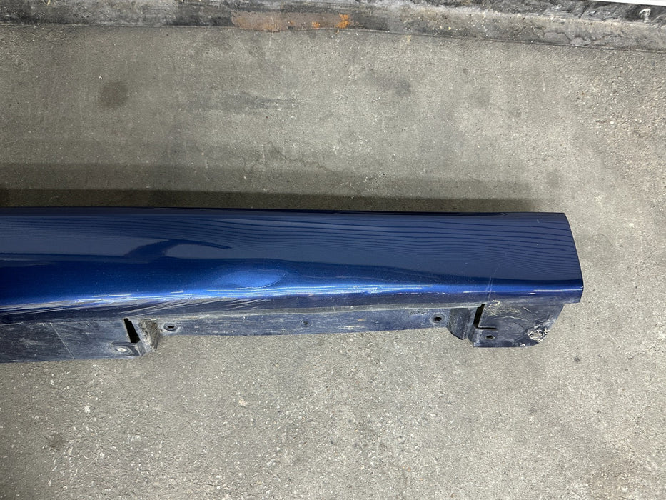 2013 NISSAN 370Z SPORT CONVERTIBLE RIGHT SIDE SKIRT MIDNIGHT BLUE OEM *WEAR 4,6*