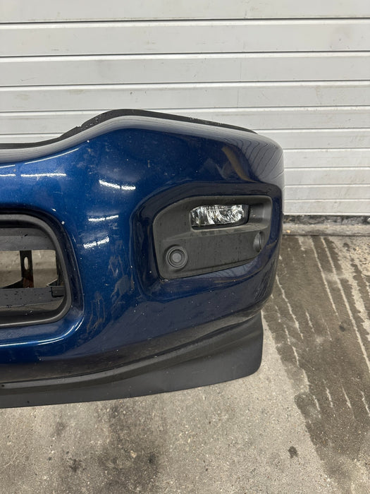 2021 RAM 2500 LARAMIE FRONT BUMPER W HARNESS BLUE PEARL (PPX) OEM *READ*