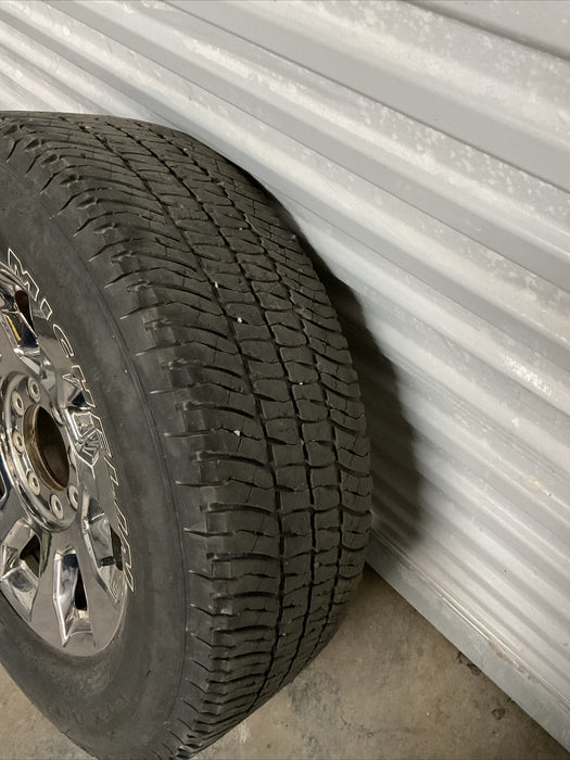 2017 FORD F350 LARIAT OEM WHEEL RIM MICHELIN TIRE 20X8 LT275/65/R20