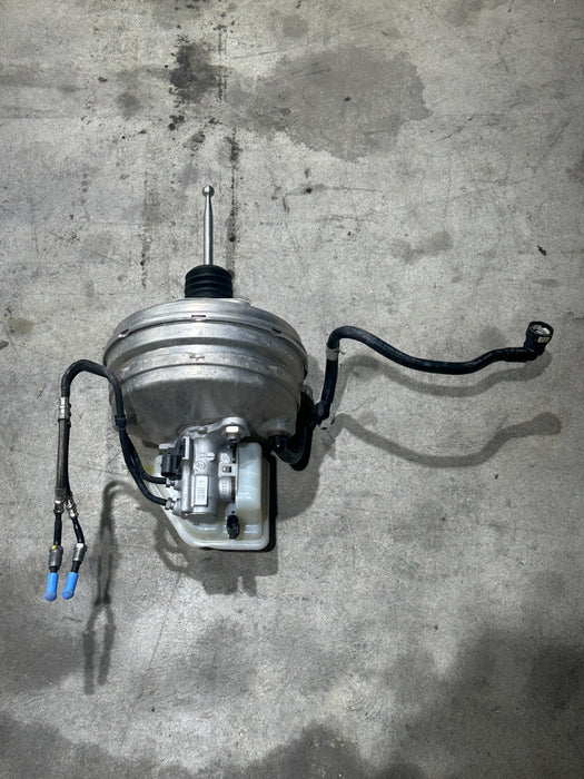 2014 PORSCHE 911 TURBO S BRAKE BOOSTER MASTER CYLINDER OEM 991.355.025.30