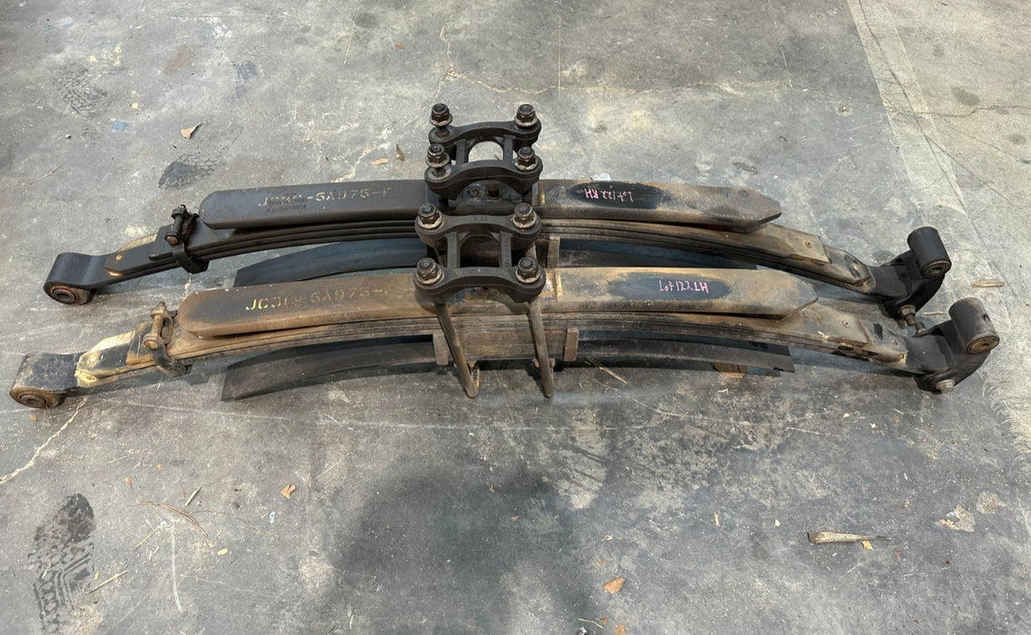 2019 FORD F450 REAR LEFT RIGHT LEAF SPRING PAIR OEM