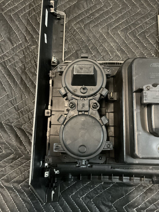 2017-2019 FORD F250 F350 PLAT￼INUM CENTER CONSOLE TRIM OEM~COSMETIC DAMAGE~