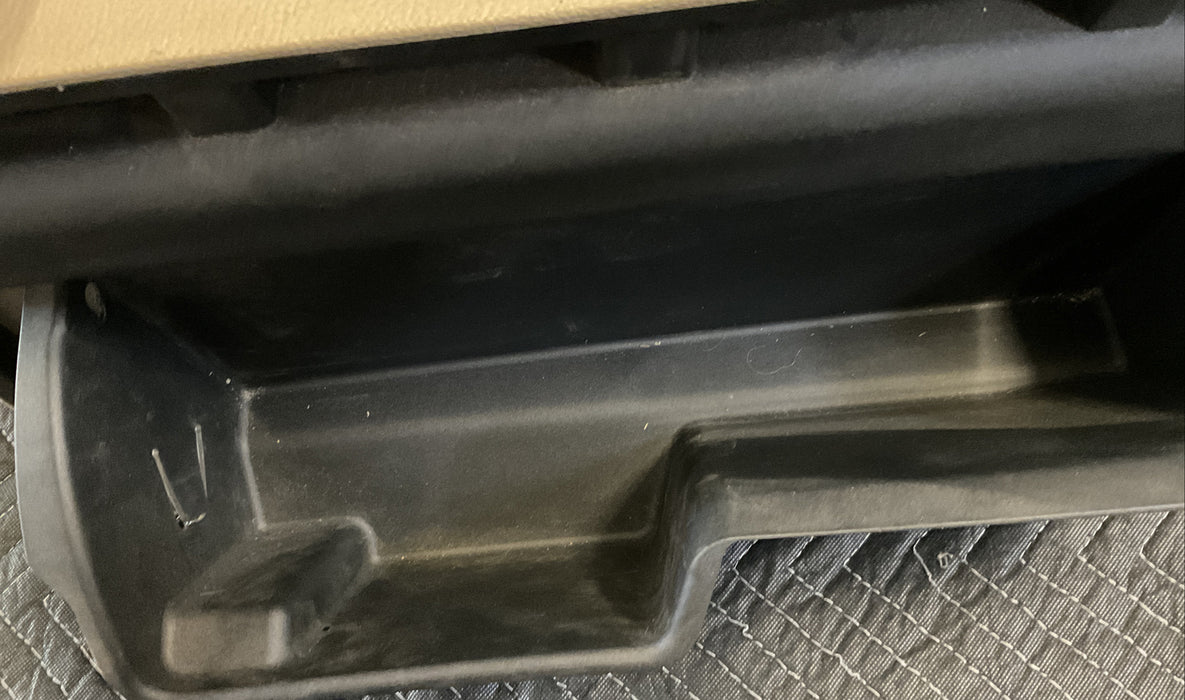 2017-2019 FORD F250 F350 F450 LARIAT GLOVEBOX COMPARTMENT STORAGE OEM~SCRATCHES~