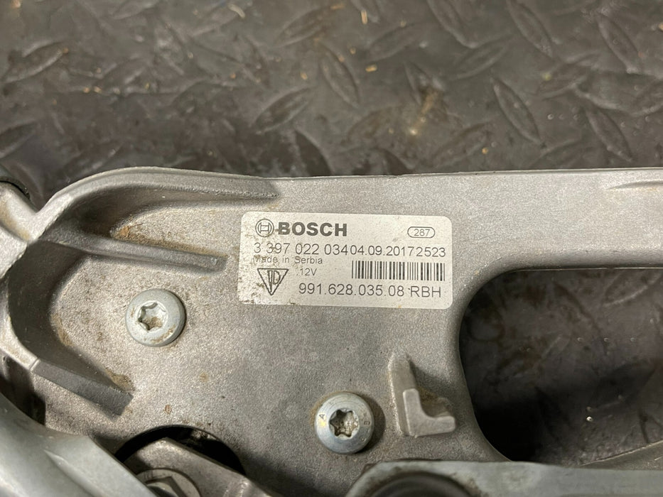 PORSCHE 718 982 BOXSTER S WINDESHIELD WIPER MOTOR ASSEMBLY OEM 991-628-035-08